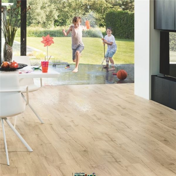 Roble clásico beige LAMINADOS QUICK STEP - IMPRESSIVE