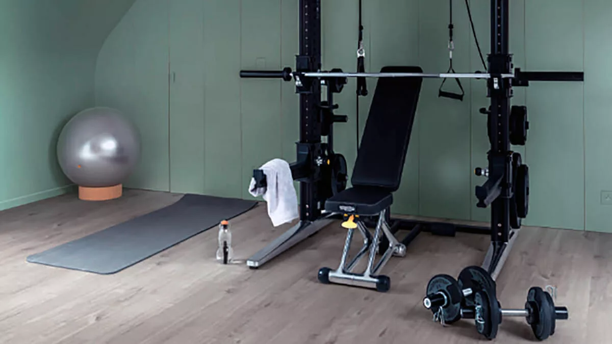 decoración gimnasio Quick-Step